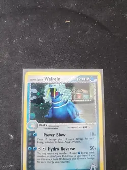 Pokemon TCG Team Aqua's Walrein EX Team Magma Vs Team Aqua 6/95 Holo Rare NM - Image 1