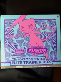 Sword & Shield Fusion Strike Pokemon Center Elite Trainer Box - Image 1