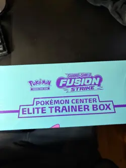 Sword & Shield Fusion Strike Pokemon Center Elite Trainer Box - Image 2