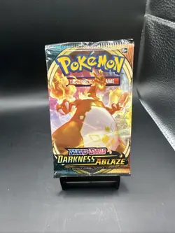 Pokemon Sword and Shield Darkness Ablaze Booster Pack SEALED! - Image 1