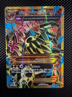 Pokemon Primal Groudon EX 97/98 XY Ancient Origins Ultra Rare Full Art HP - Image 2