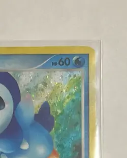 Pokemon Piplup LV.9 DP03 Diamond & Pearl Black Star Promo Holo Rare - MP - Image 4