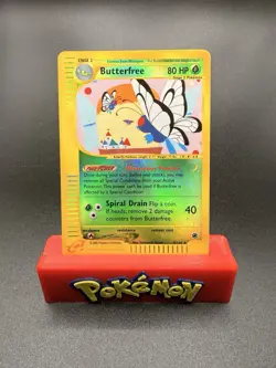 Pokemon TCG Butterfree Expedition 5/165 Reverse Holo Holo Rare MP - Image 1