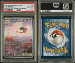 2023 POKEMON MEW EN-151 SPECIAL ILLUSTRATION RARE #199 CHARIZARD EX PSA 10 - Image 3