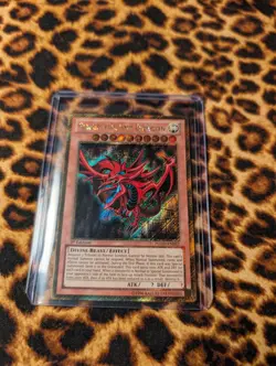 Slifer The Sky Dragon - PGLD-EN032 - Gold Secret Rare - 1st Edition - Pre-Owned - Image 1