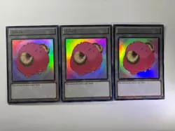 3 x PINK SHEEP Token LC04-EN006 Ultra Rare Limited Edition YuGiOh Playset - Image 1