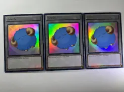 3 x BLUE Token LC04-EN004 Ultra Rare Limited Edition YuGiOh Playset - Image 1