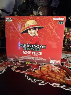 One Piece Carrying On His Will Booster OP13 Booster Box Factory Sealed English - Image 1