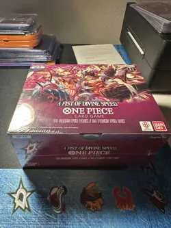 One Piece A Fist of Divine Speed OP-11 Booster Box. Eng, Sealed 2x Available - Image 2