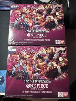 One Piece A Fist of Divine Speed OP-11 Booster Box. Eng, Sealed 2x Available - Image 3