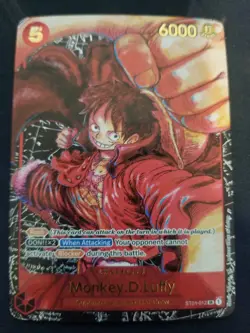 One Piece Monkey.D.Luffy #ST01-012 Alt Art Awakening of New Era OP-05 English SR - Image 1