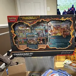 Pokemon Charizard EX Special Collection Box Oversize Lenticular Card - Image 1