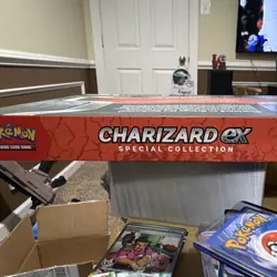 Pokemon Charizard EX Special Collection Box Oversize Lenticular Card - Image 3