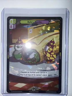 Vibes TCG Build A Burrito * ARCTIC FOIL * - Legend of the Lils Card # 126 - Image 1