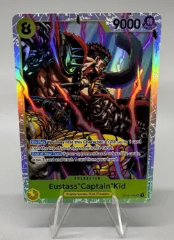 ONE PIECE CARD GAME EUSTASS”CATAIN”KID OP10-112 / SR - Image 1