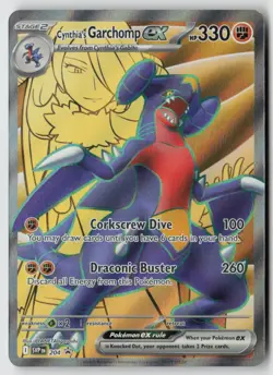 Cynthia's Garchomp ex 204 - SV: Scarlet & Violet Promo Cards Holo - PTCG - Image 1