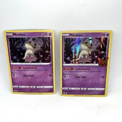 Mimikyu Pokemon TCG Card Lot V 068/172 EX 069/159 081/189 58/145 037/091 - Image 4