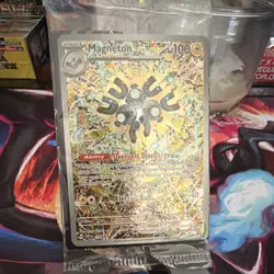 Pokemon Magneton Holo Promo Scarlet & Violet SVP 159 Overvolt 100 HP Card - Image 1