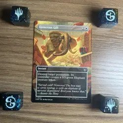 MTG Generous Gift (Borderless) [Commander Masters, Near Mint] - Image 2
