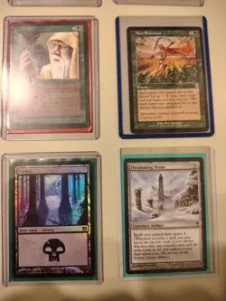 MTG Lot: Thrumming Stone, Lord of Atlantis Revised, Foil Hunted Troll Rare +More - Image 3