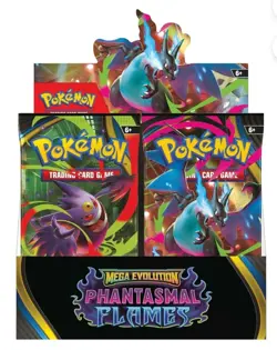 Pokemon TCG Mega Evolutions Phantasmal Flames Booster Pack – Sealed Unopened - Image 3