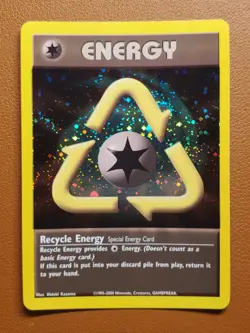 Pokemon Recycle Energy - WOTC PROMO - POKEMON LEAGUE Holo 2002 - Image 1