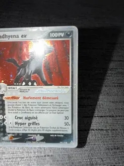 Carte Pokemon Gradhyena Ex 101/110 Bloc Ex Fantomes Holon Francais Occasion - Image 5