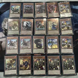 Yu-Gi-Oh! - Springans/Albaz/ XYZ / Fusion Deck With (Quarter Rares) w Deck Box! - Image 2
