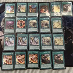 Yu-Gi-Oh! - Springans/Albaz/ XYZ / Fusion Deck With (Quarter Rares) w Deck Box! - Image 3