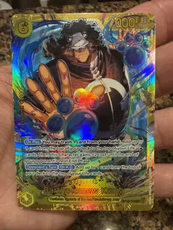 Bartholomew Kuma OP12-119 Secret Rare Near Mint Legacy of the Master One Piece ! - Image 3