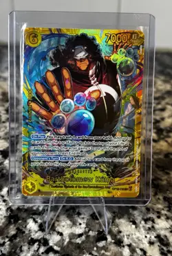 Bartholomew Kuma OP12-119 Legacy of the Master Secret Rare Full Art Foil 7000 - Image 1