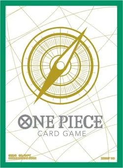 One Piece CG Official Sleeve Part 5 Standard Green Sealed Pack (70) Japanese - Image 1
