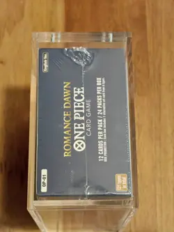 One Piece OP-01 Romance Dawn SEALED Booster Box English White Bottom w/ Acrylic - Image 3