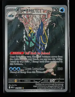 Clawitzer 141/132 Holo ME01: Mega Evolution Pokemon Card - Image 1