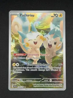 Pachirisu 208/198 SV01: Scarlet & Violet Base Set Holo Pokemon Card TCG - Image 1