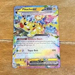 Pikachu ex 057/191 - Surging Sparks - NM Pokemon Card - Image 1