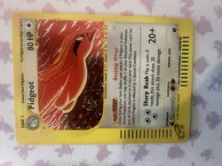 Pokemon TCG Pidgeot - Expedition Holo e reader Card - Rare - 23/165 Swirl - Image 4