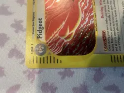 Pokemon TCG Pidgeot - Expedition Holo e reader Card - Rare - 23/165 Swirl - Image 5