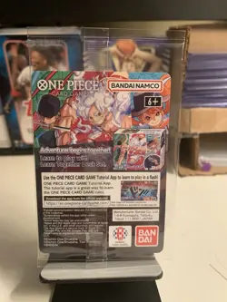 One Piece Monkey.D.Luffy US College Basketball Promo Card Rutgers. Unopened. - Image 2