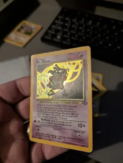 Mr Mime 6/64 Jungle Holo Rare Pokemon Card - Image 2