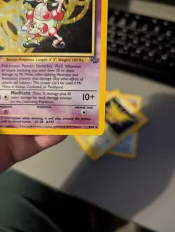 Mr Mime 6/64 Jungle Holo Rare Pokemon Card - Image 4