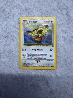 Pidgeot 8/64 Jungle Set Holo Rare Pokemon Card Nintendo Pokemon TCG WOTC 1999 - Image 1
