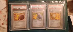 PSA 9 GEM MINT PIKACHU 2009 Victory Medal GOLD SILVER BRONZE Card Set - Image 1