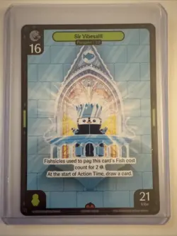 Vibes TCG Sir Vibesalil NON FOIL - Legend of the Lils Card # 63 - Image 1