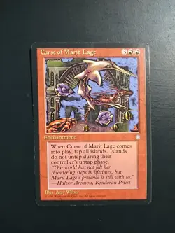 Curse of Marit Lage MP x1 Ice Age MTG Magic the Gathering 1x - Image 1