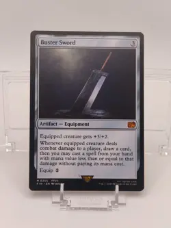 Magic MTG - Buster Sword - Final Fantasy - MINT/NMINT - EN - Image 1