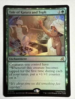 Tale Of Katara And Toph - 143 - MTG Avatar: The Last Airbender - Rare - FOIL - Image 1