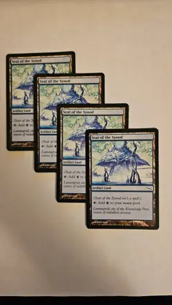 MTG - 4x Seat of the Synod - Mirrodin - Lightly Played - Image 1