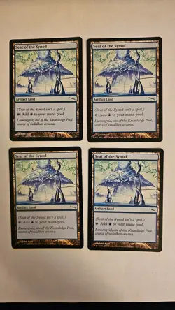 MTG - 4x Seat of the Synod - Mirrodin - Lightly Played - Image 2