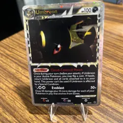 2010 Pokemon Undaunted Umbreon Prime 86/90 Holo Rare LP 86/90 - Image 2